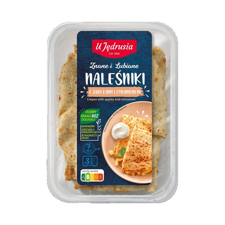U JĘDRUSIA NALEŚNIKI JABŁ/CYNAM.300G
