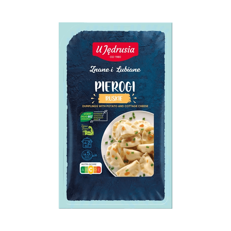 U JĘDRUSIA PIEROGI RUSKIE 400G