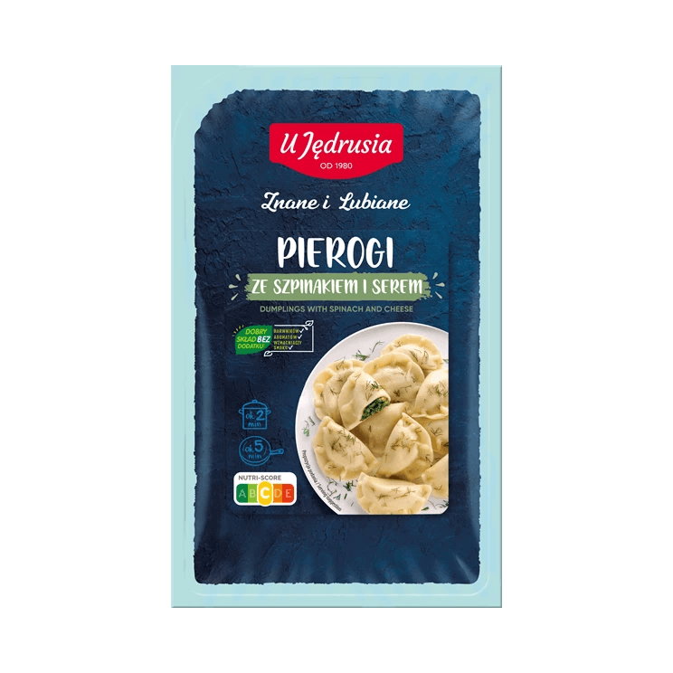 U JĘDRUSIA PIEROGI SZPINAK 400G