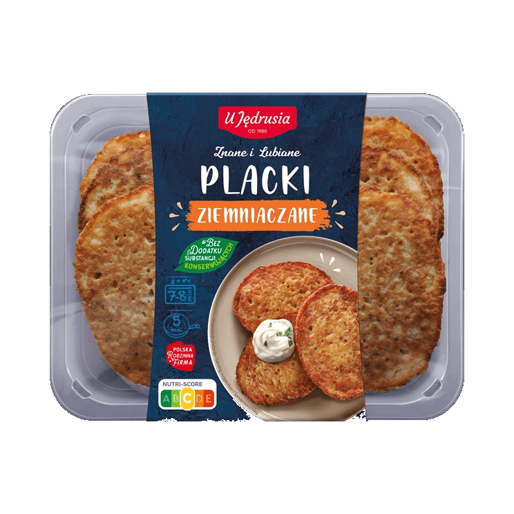 U JĘDRUSIA PLACKI ZIEMNIACZANE 400G