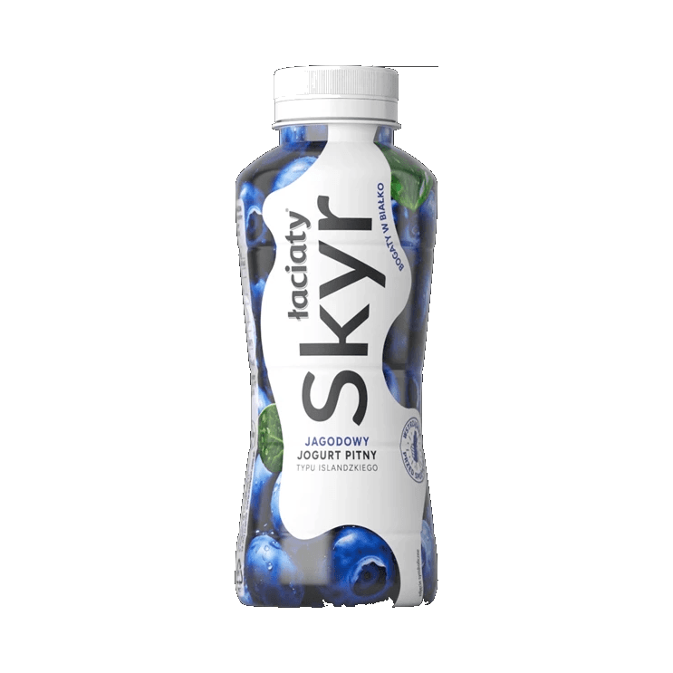 MLEKPOL JOGURT PITNY SKYR JAGODOWY P