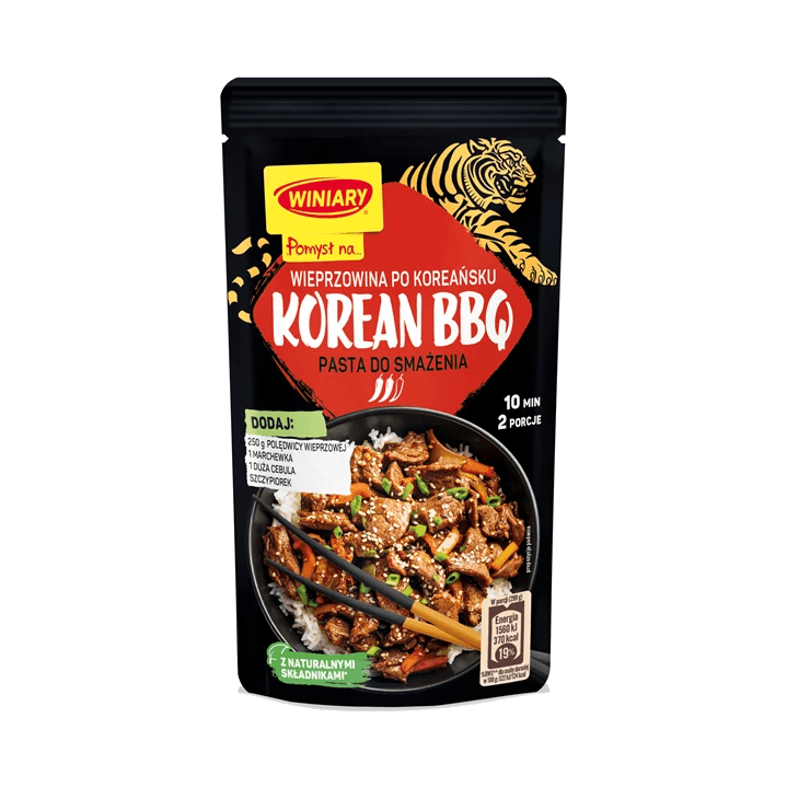 WINIARY PASTA KOREAN BBQ 65G