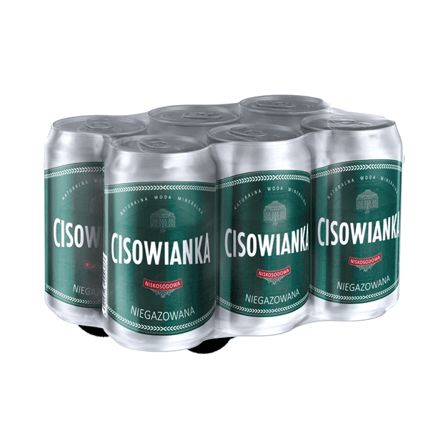 CISOWIANKA WODA NGAZ PUSZKA 330ML