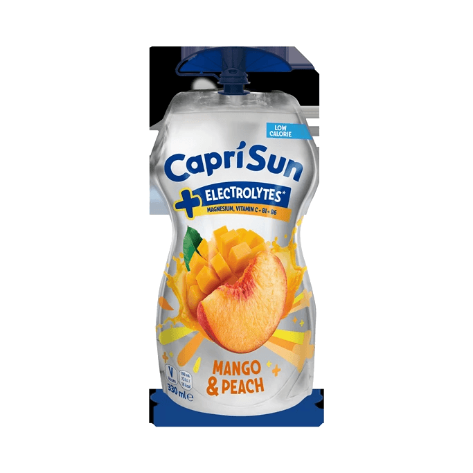 CAPRI SUN ELECTR.MANGO&PEACH 330ML