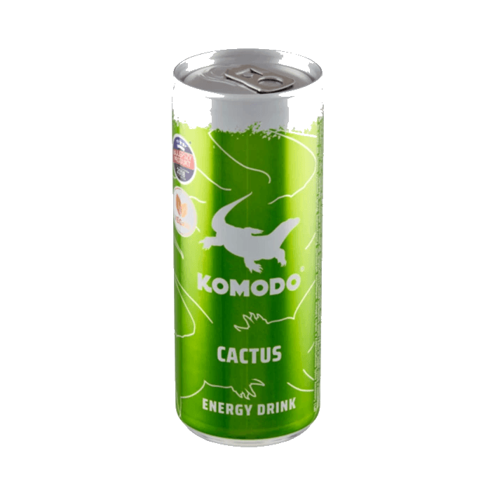 KOMODO ENERGY DRINK KAKTUS 250ML