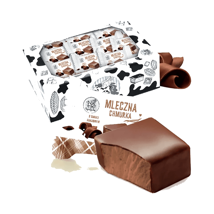 MLECZNA CHMURKA CUKIERKI KAKAOWE 1KG