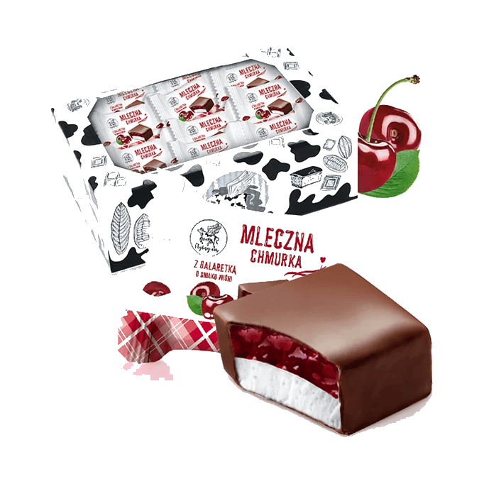 MLECZNA CHMURKA CUKIERKI WIŚN. 1KG