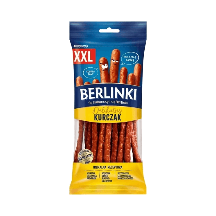 MORLINY BERLINKI KABANOS KURCZAK XXL
