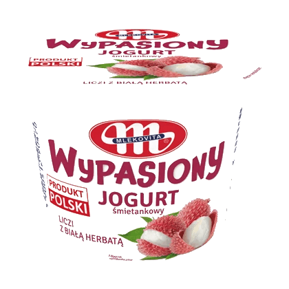 MLEKOVITA WYPAS.JOGURT ŚMIET.LICZI Z