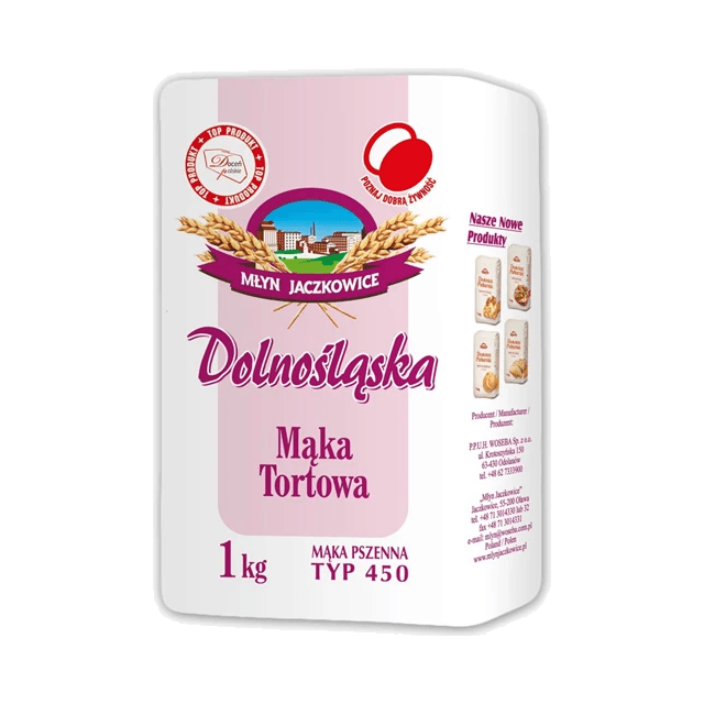 DOLNOŚLĄSKA MĄKA TORTOWA 1KG