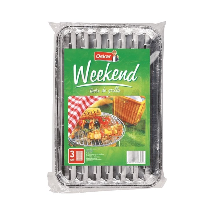 OSKAR TACKI ALUMINIOWE DO GRILA A'3
